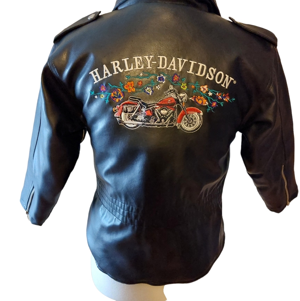 Harley Davidson Motorcycle Jacket Size 7/8